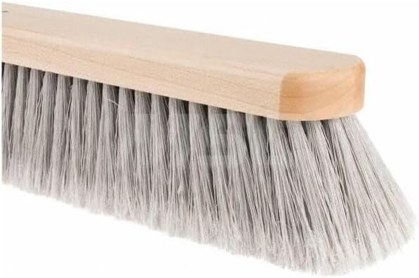 PRO SOURCE Fine-Sweep Push Broom Head with Threaded Wood Block: Extra-Wide 36 inch