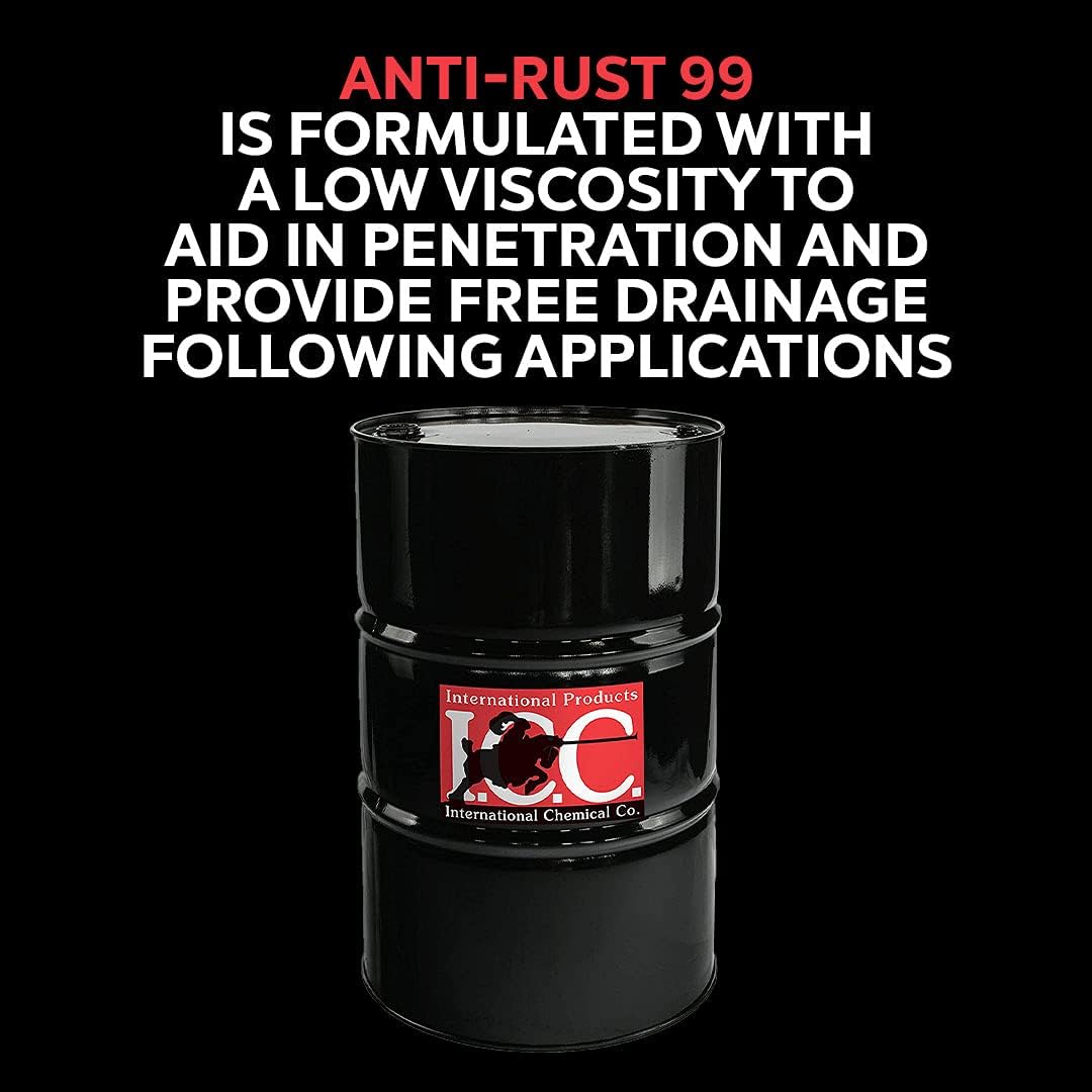 Anti-Rust 99 High-Performance Evaporative Solvent Rust and Corrosion Preventative; MIL C 16173 D Grade 3; 55 Gallons