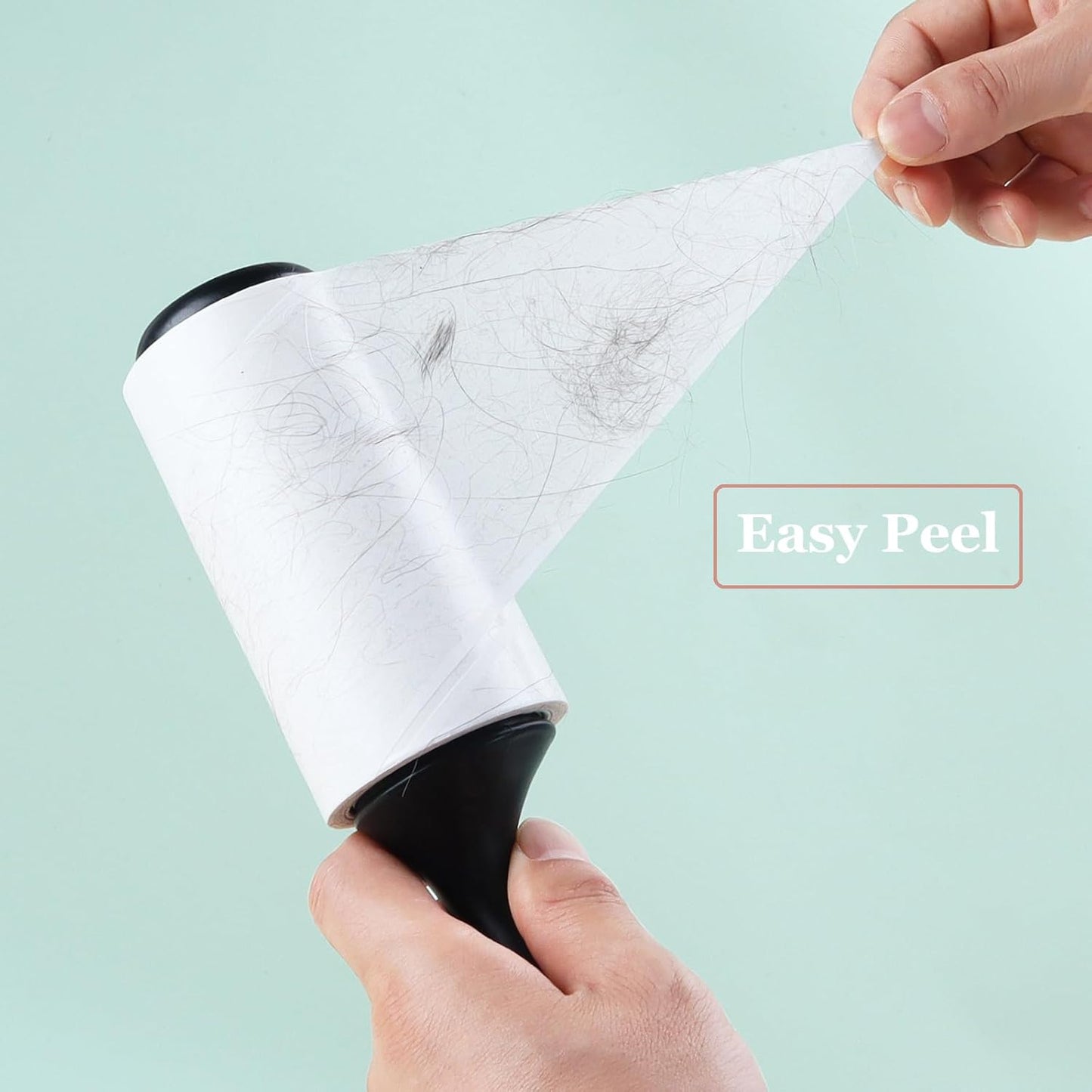 4 inch Lint Roller Refills Only for Scotch Brite, Everyday Clean Lint Roller Refills Pack of 4 Rolls, Extra Sticky 90 Sheets per Refill, 360 Sheets Total (Inside Dia. 1 3/4 inch)