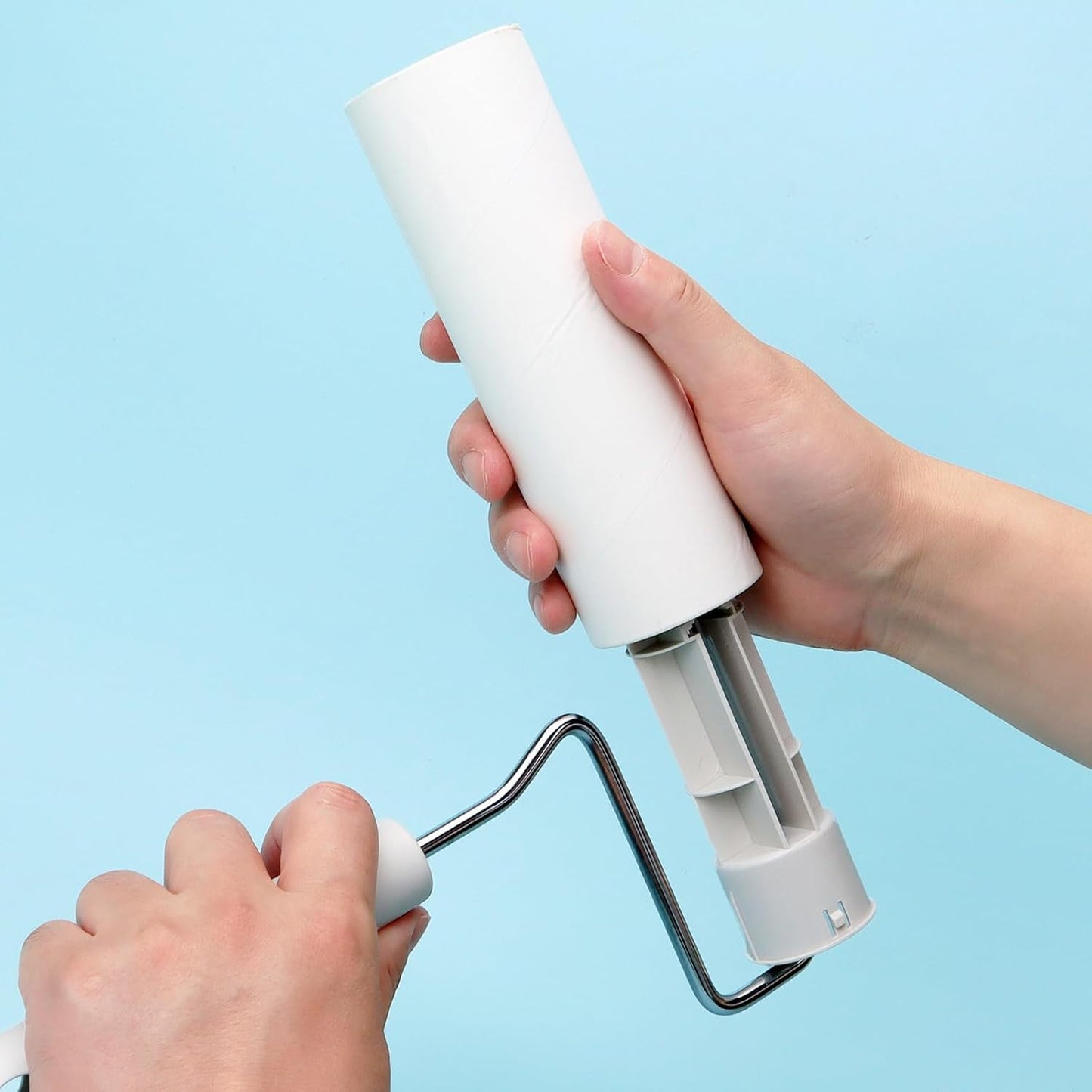 6.3 inch Lint Roller Refills for 6.3'' Large Lint Rollers for Pet Hair Extra Sticky Lint Remover Roller Replacement 60 Sheets per Refill Pack of 5 Rolls 300 Sheets Total