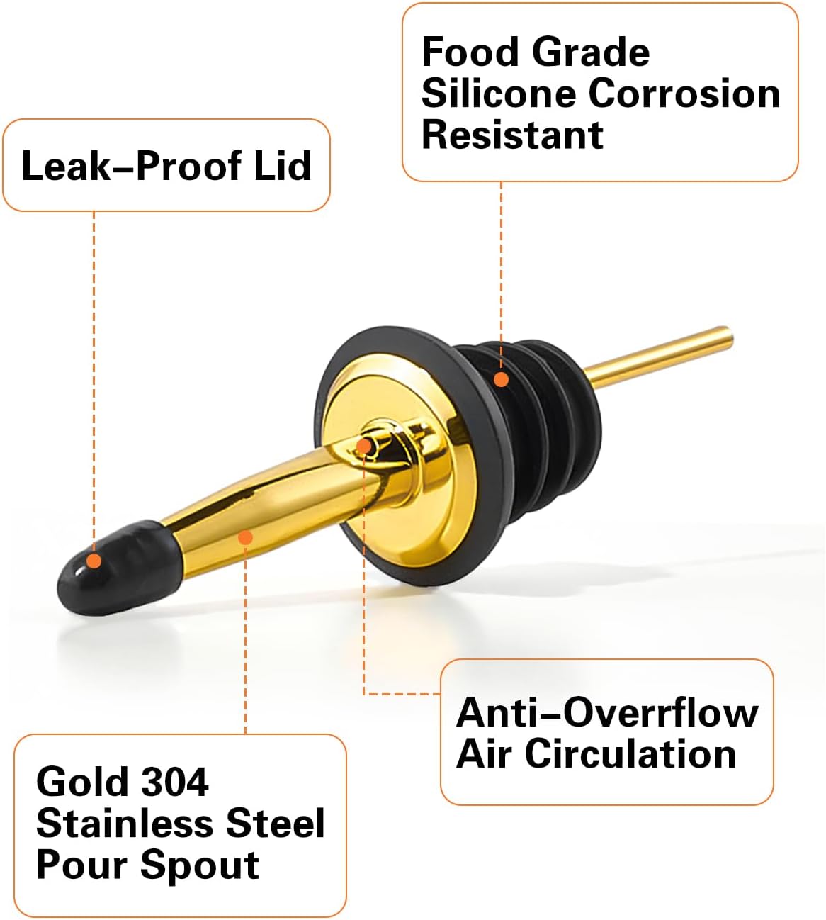 2 Pcs Olive Oil Dispenser Bottle for Kitchen,17oz Clear Glass Cooking Oil and Vinegar Dispenser Set, Coffee Syrup Dispenser with 2 Pourers and 1 Funnel (Two squares)