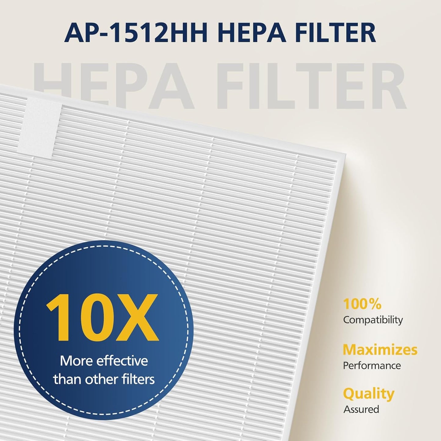 AP-1512HH & 200M Pet Filter Set for Coway Airmega AP-1512HH and Airmega 200M Air Purifi-ers, 2 Pet Deodorization Filters and 1 HEPA Filter, 3 Pack, Pink