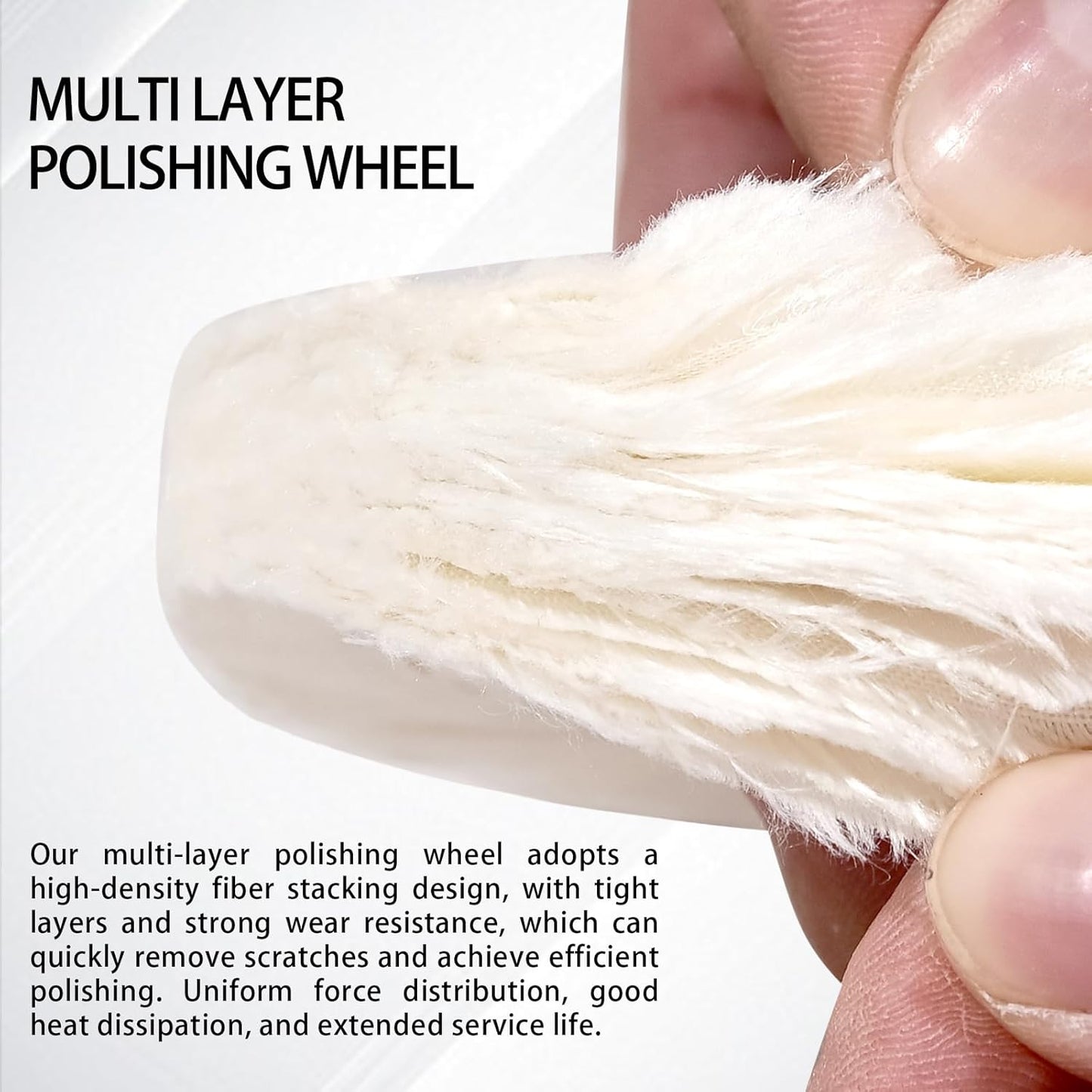 6PCS Buffing Wheels for Drill and 3 PCS Polishing Compounds, Wheel Polishing Kit, Polishing Wheel for Stainless Steel/Aluminum/Chrome/Wood/Jewelry/Plastic/Ceramic/Glass etc