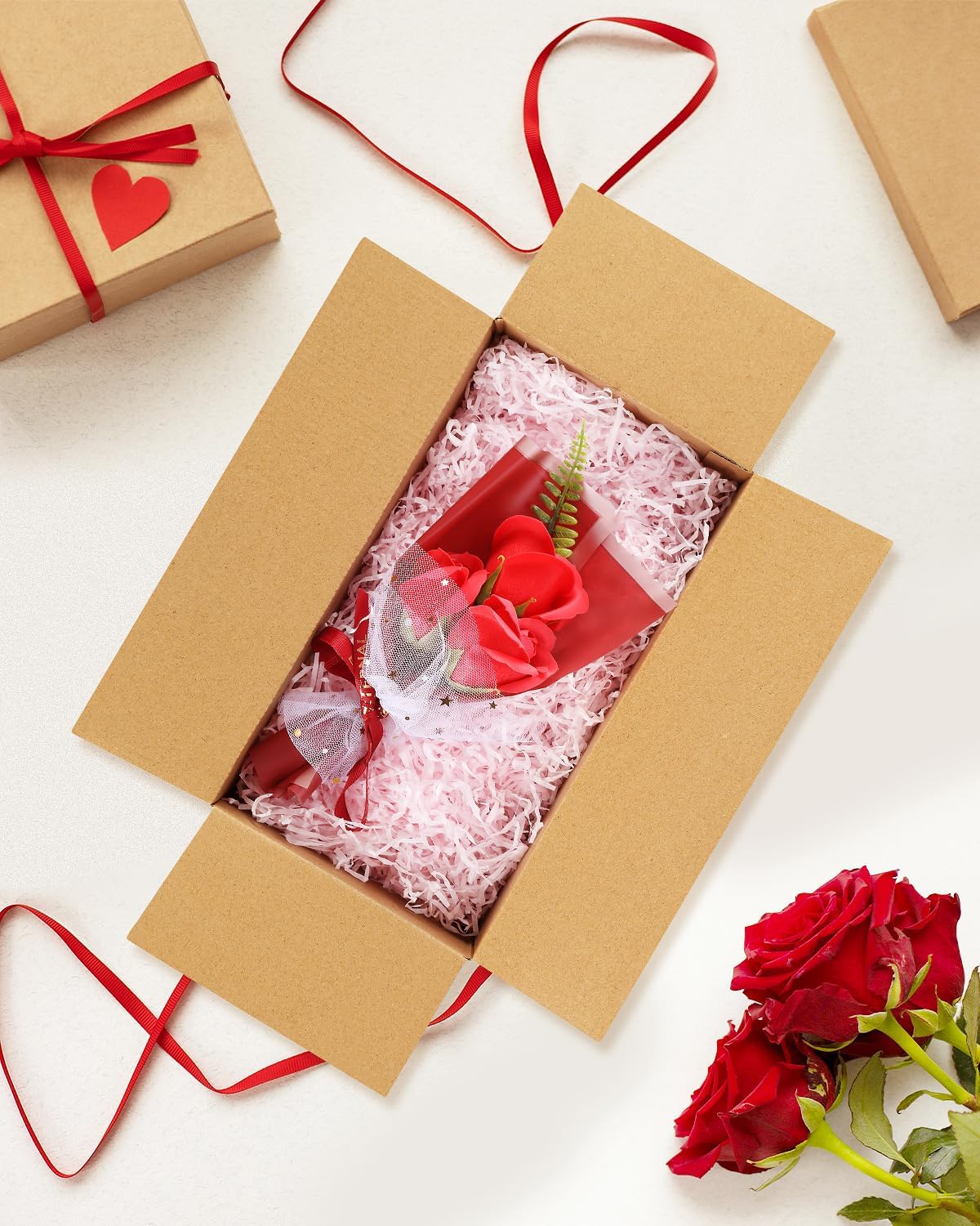 Assorted-Sizes-Shipping-Boxes-45-Pack: 6x6x6 & 8x6x6 & 11x6x6 Small-Shipping-Boxes-Mailers, White Corrugated-Cardboard-Boxes-for-Packing-Small-Business Mailing