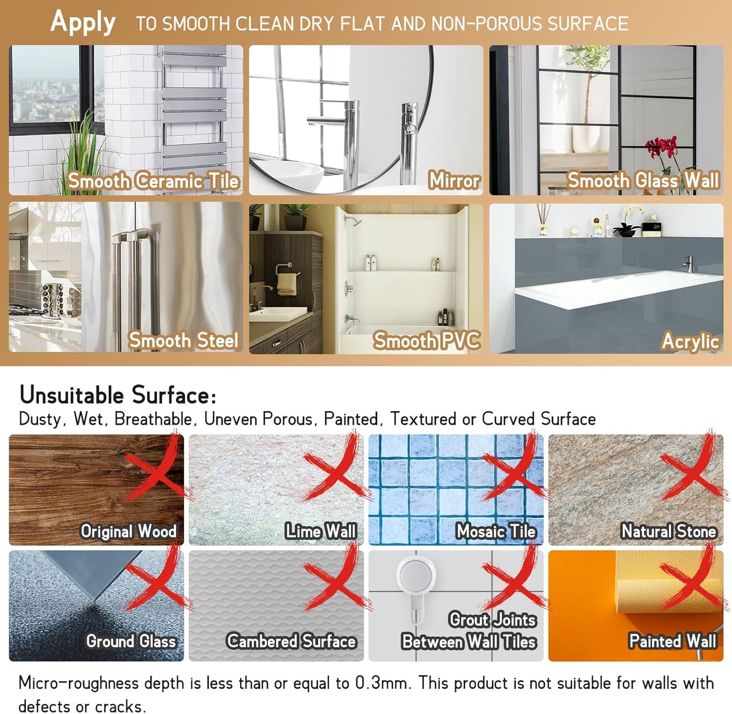 LEVERLOC Soap Dish, Soap Bar Holder for Shower Suction Cup Wall Mounted, Stainless Steel No-Drilling Removable Waterproof Sponge Holder for Bathroom Bathtub Kitchen Sink, Keep Dry, Silver