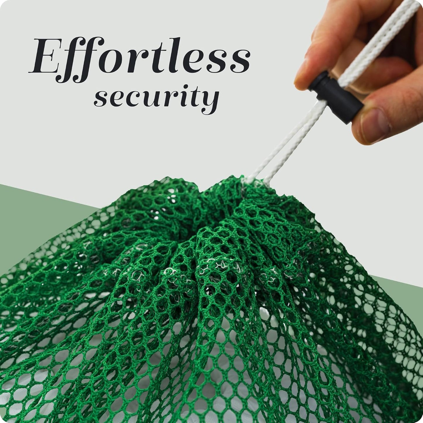 Handy Laundry Mesh XL Laundry Bags - Durable, Machine Washable with Secure Drawstring Closure - Perfect for College Dorms, Laundromats, Apartments (Green, Large 24" x 36", 2-Pack)