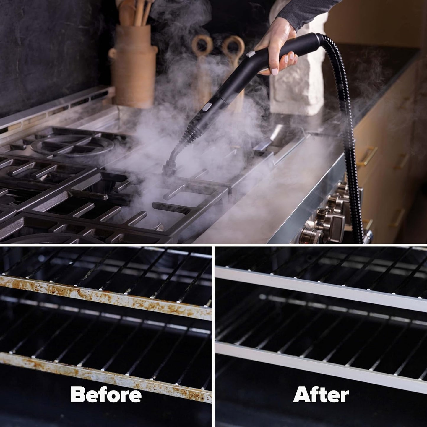 Dupray Neat Plus Steam Cleaner with 17-Piece Accessory Kit. A powerful multi-purpose steamer designed for deep cleaning floors, upholstery, grout, and more. *Kills 99.9% of Bacteria & Viruses