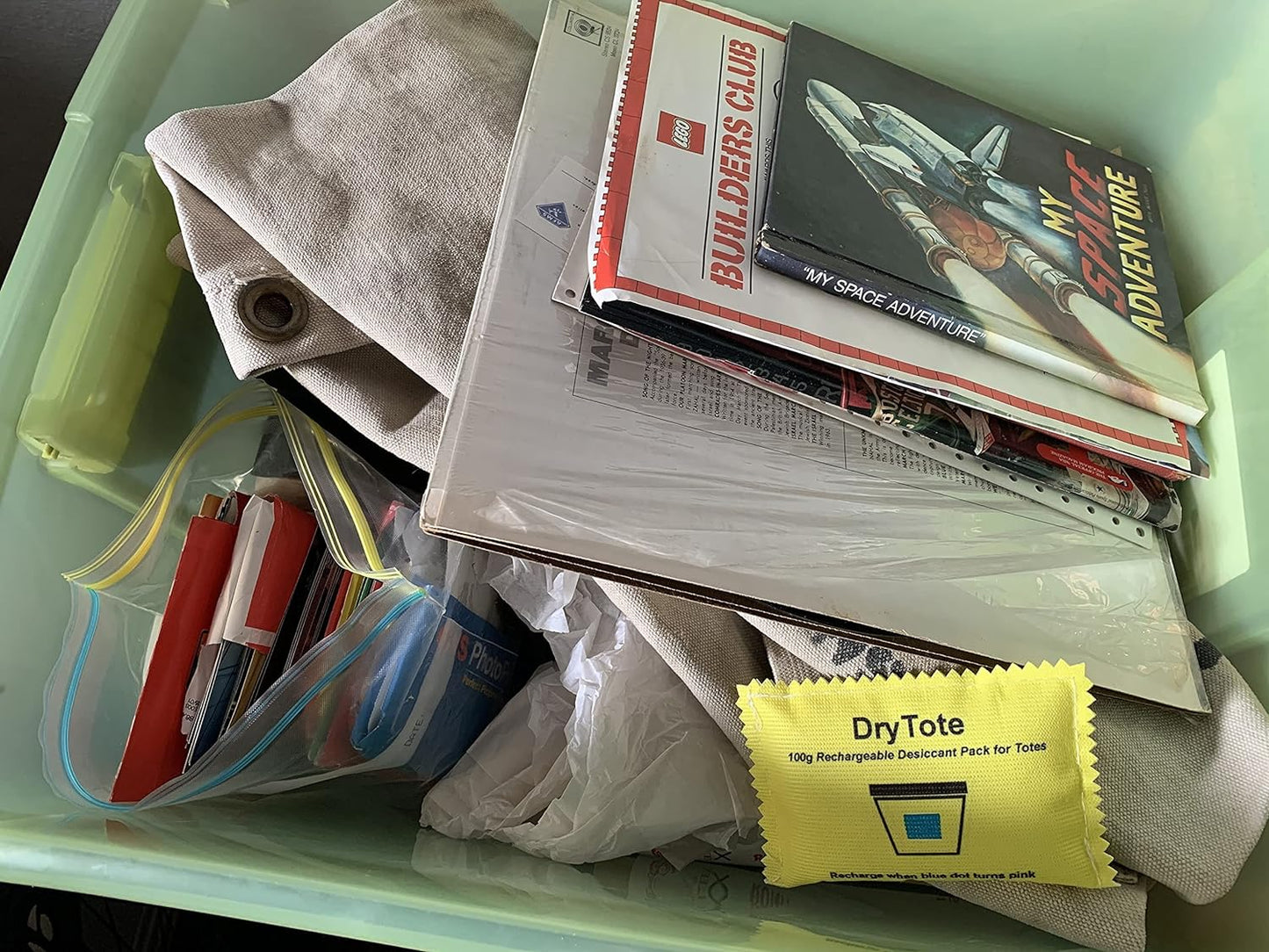 100g Rechargeable Desiccant Pack of 50 - Moisture Absorbing Bag - Silica Gel Desiccant Dehumidifier for Storage Bins and Totes