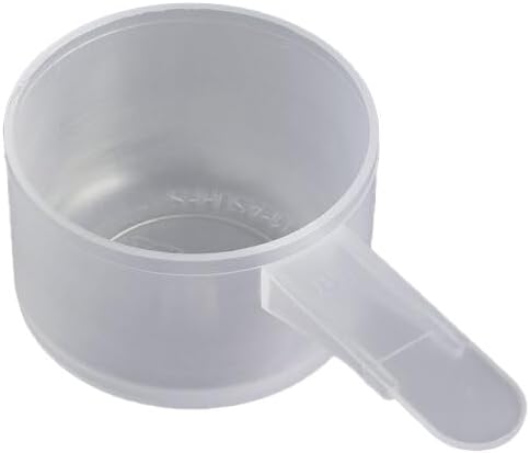 23 mL Plastic Measuring Packaging Scoop (= 23 cc/ = 4.7 teaspoon/ = 1.5 Tablespoon/ = 0.78 fl oz), Short Handle - to Measure and Dispense Spices, Granules, Powders, for Seeds Packing (10 scoops)