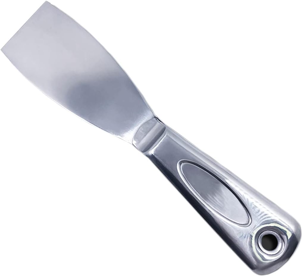 Flex All Stainless Steel Joint Knife Putty Scraper,2-Inch Professional Grade 420 stainless steel, All-Metal, Precision Ground Edge Putty Knife Tape Knife (2")