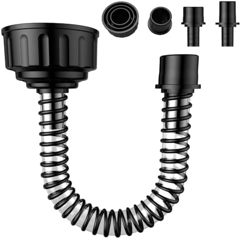 AC Drain Line Cleaner；AC Drain Line Cleaner Adapter Evacuates & Unclog AC Drain Line - HVAC to PVC AC Drain Line Cleaner Tool - Universal Fit AC Drain Line Unclogger - AC Drain Line Cleaning Tool