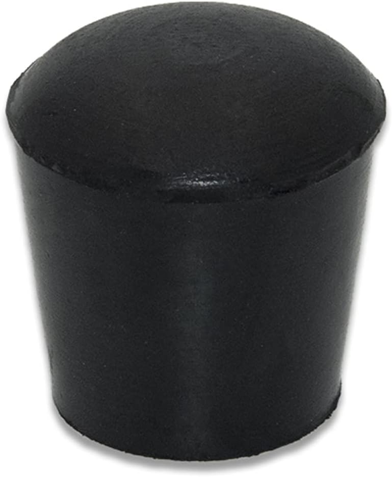 Flyshop Furniture Table Covers Non-Slip Rubber Leg Tips Caps Chair Leg Floor Protectors, Round, Black, 4PCS, Size 10 mm, 3/8"