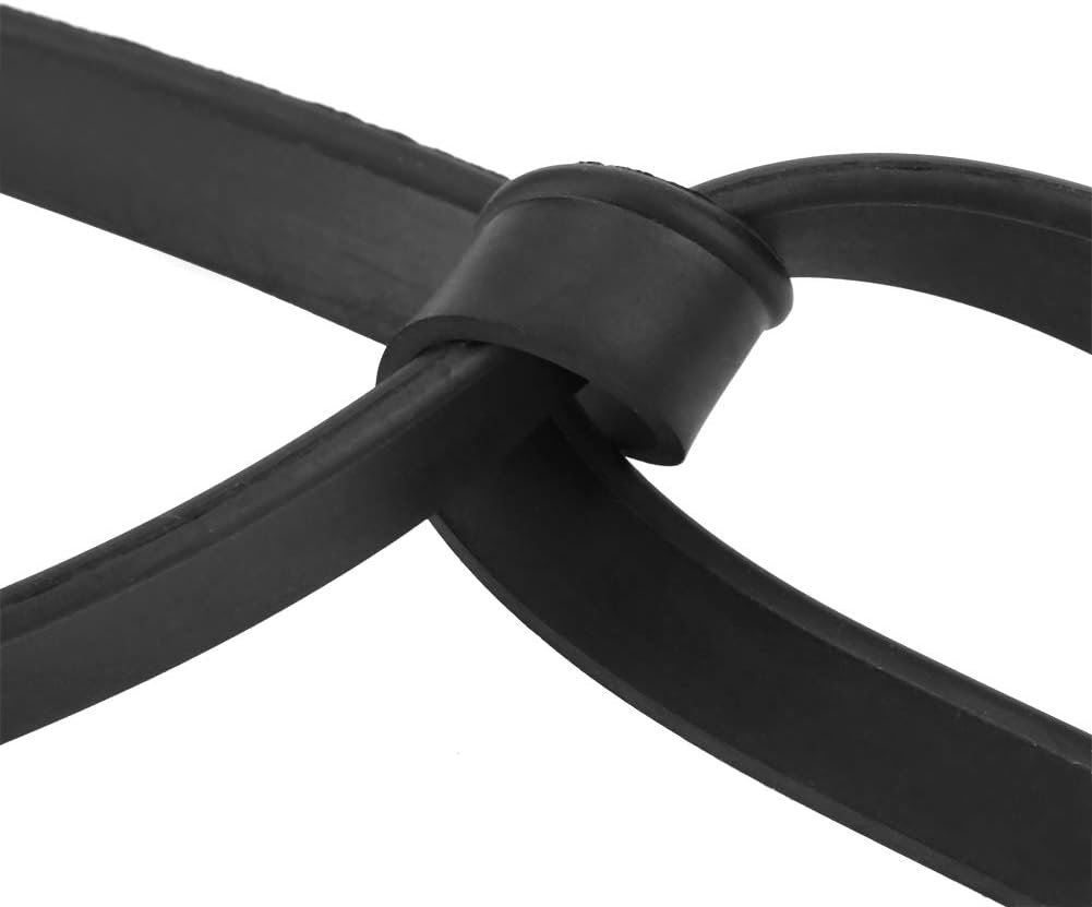 Universal Squeegee Replacement Blade, Wide Flexible Rubber Blade for Window Cleaning