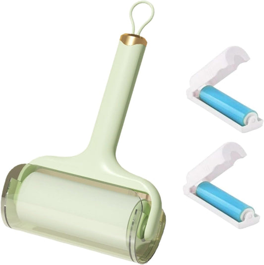 Reusable and Washable Lint Roller,Sticky Pet Hair and Dust Remover 3 Pack,3.9 Inch Lint Roller for Clothes, Couch and Carseats