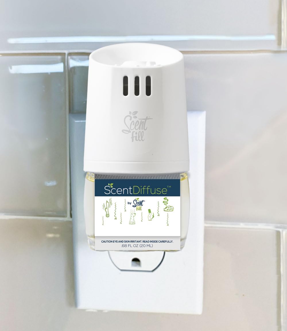 Scent Fill Pink Citrus Plug in Air Freshener, 4 Scented Oil Refills