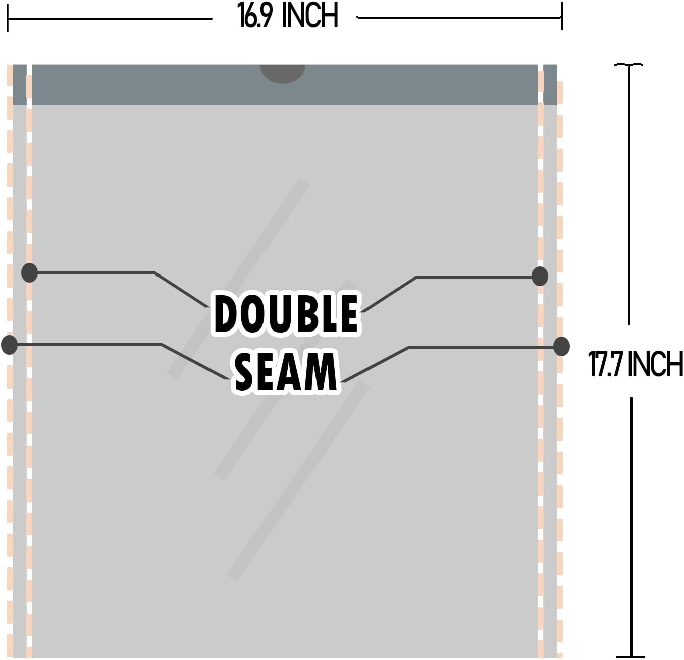 2.6 Gallon Small-Trash-Bags Plastic Drawstring Garbage-Bag - Mini Tiny White Unscented 80 Count For Bathroom Car Can Restroom Office Liners Waste Basket Strong Bulk Inwaysin