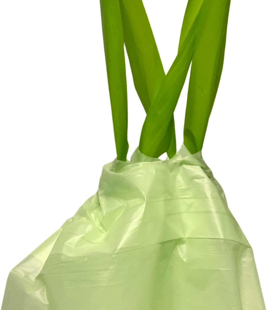 Responsible Products Kitchen Bin Liners, Certified Compostable, Heavy Duty Multipurpose Food Scrap Bags, Made from Compostable Materials (30 Gallon Drawstring, 30 Gallon (42 Count))