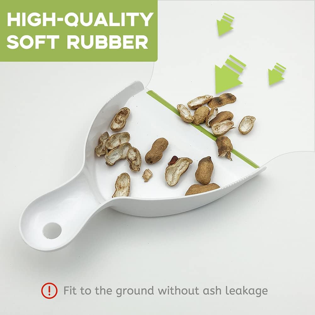 Dust pan Broom Brush Dustpan - Small Broom and Dustpan Set, Mini Broom and Dust pan, Small Dustpans and Brush Set for Home Cleaning,Sofa, Desk, Guinea Pig Cage, Cat Litter etc.（Green）