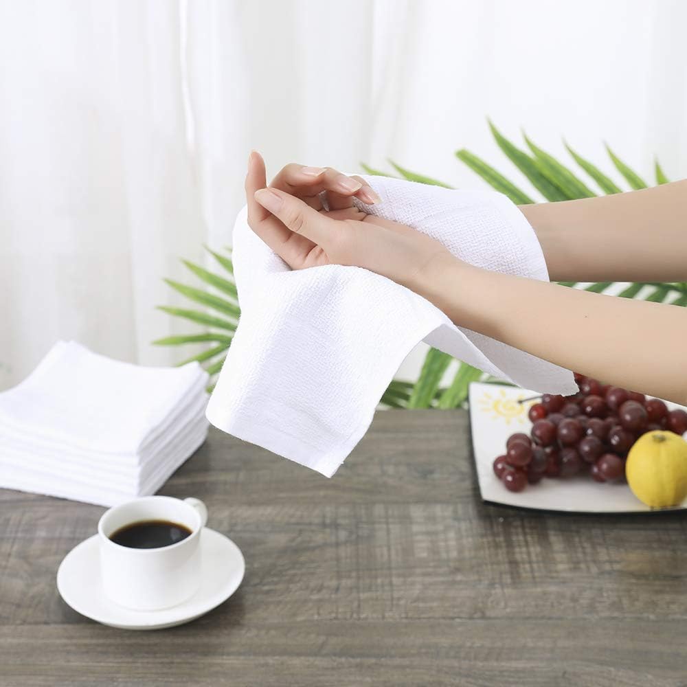 Glynniss Dishcloths Kitchen Highly Absorbent Dish Rags 100% Cotton Dish Cloths for Washing Dishes, Cleaning