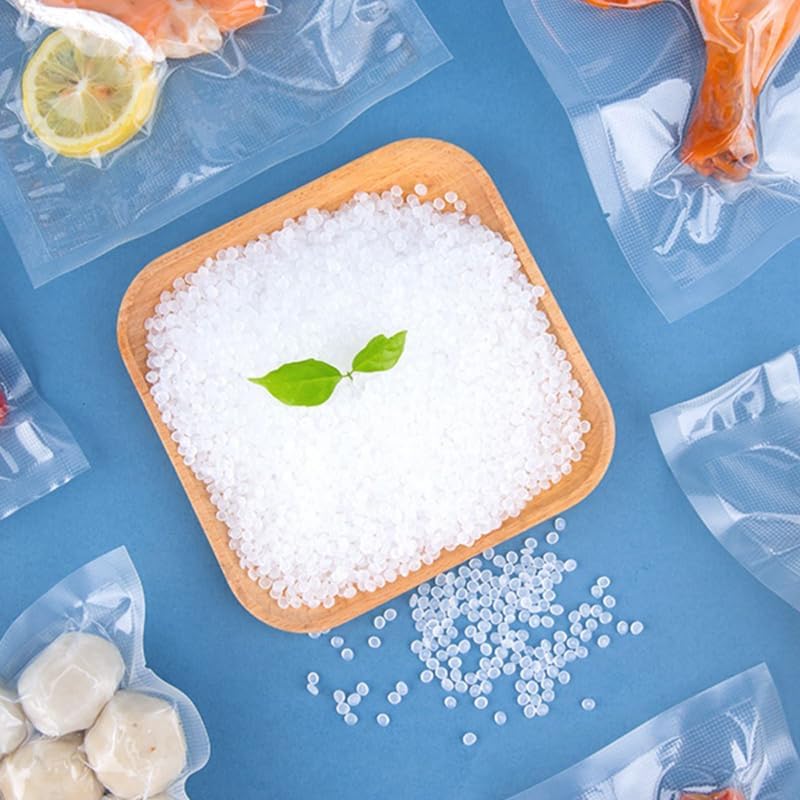 Premium Vacuum Sealer Bags, 8x 200 inches, 5 count. Airtight food saver bags rolls, BPA Free & Heavy Duty Vacuum Freezer Bags. Commercial Grade, Sous Vide or Meal prep