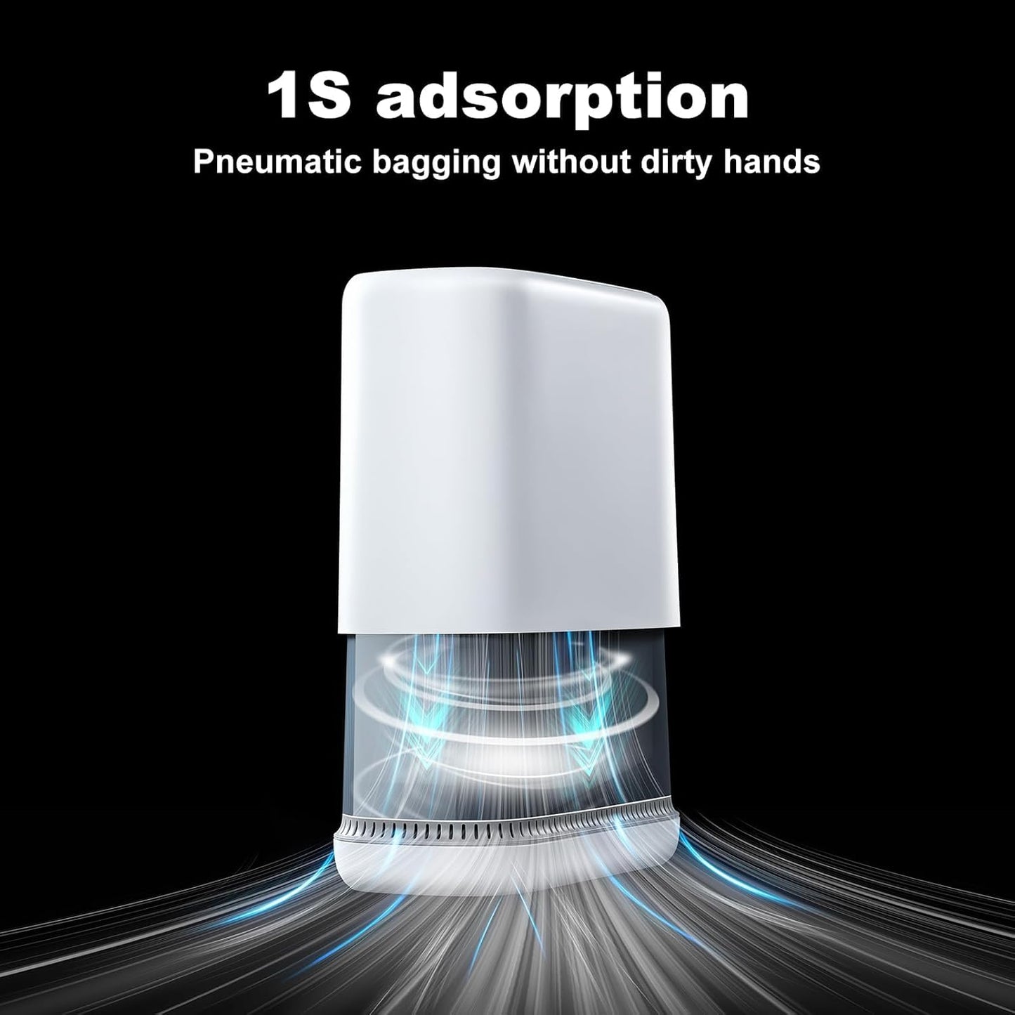 funest Bathroom Trash Cans, Garbage Can with Press Type Lid,10L Dogproof Slim Plastic Narrow Trash Bin