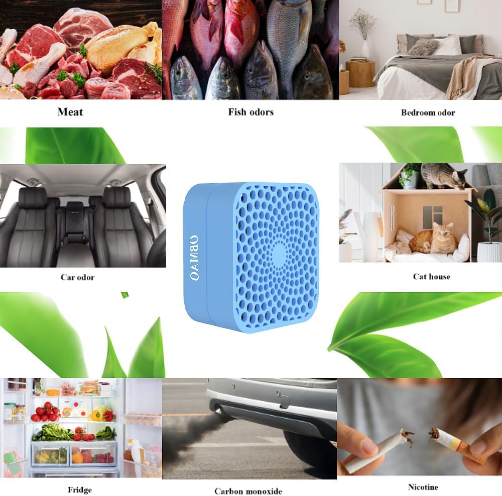 Refrigerator Deodorizer, a Portable Wonder, offers 10 Years of Long-Term use. It is Suitable for a Variety of Scenarios and Outperforms Baking-Soda-Charcoal Air Purifiers in Terms of Performance