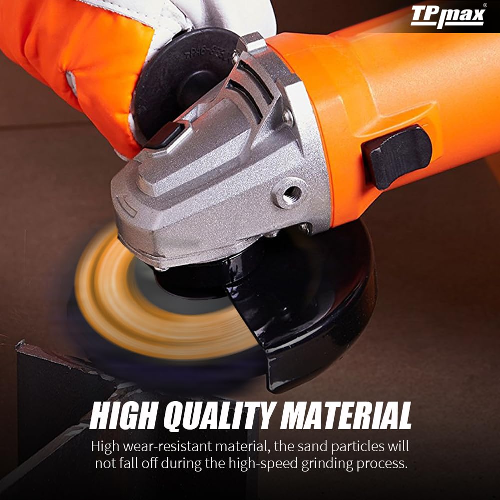 5" x7/8'' Stripping Discs Rust Remover Wheel Remove Paint and Oxidation Poly Strip Wheel Disc Abrasive Angle Grinding Wheel - 5 Pack(Purple)