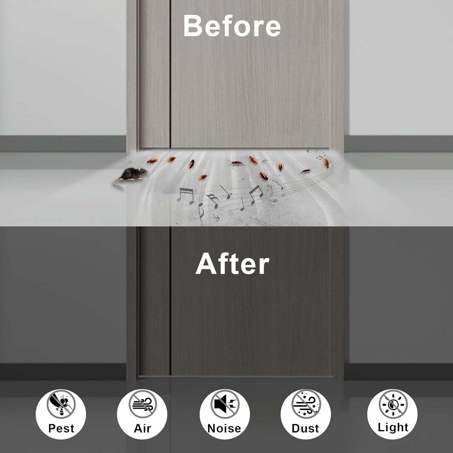 High Density Foam Weather Stripping Door Seal Strip Insulation Tape Roll for Insulating Door Frame, Window, Air Conditioner Soundproof Self Adhesive Sealing Weatherstrip(1 in x 1/4 in x 33 Ft)