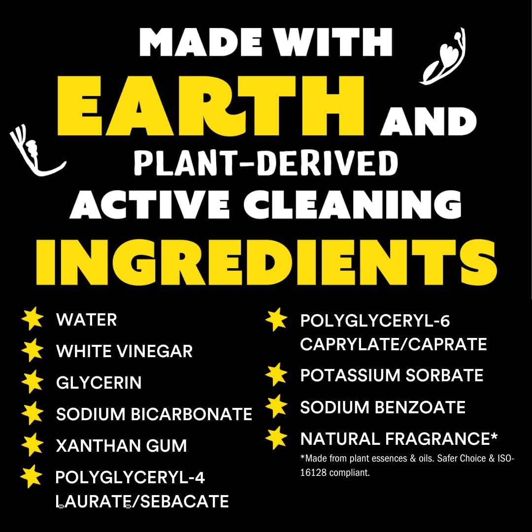 Molly’s Suds Fabric Softener Liquid for Sensitive Skin | Vinegar-Powered, Infused with Essential Oils | Fights Static, Reduces Wrinkles, Deodorizes | Citrus Grove, 50 Loads