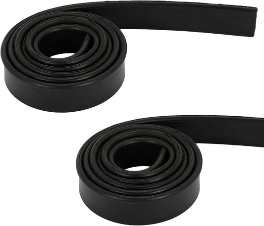 2 Rolls of 41 Inch Rubber Squeegee Replacement Blades for Window, Glass, and Shower Door Cleaning