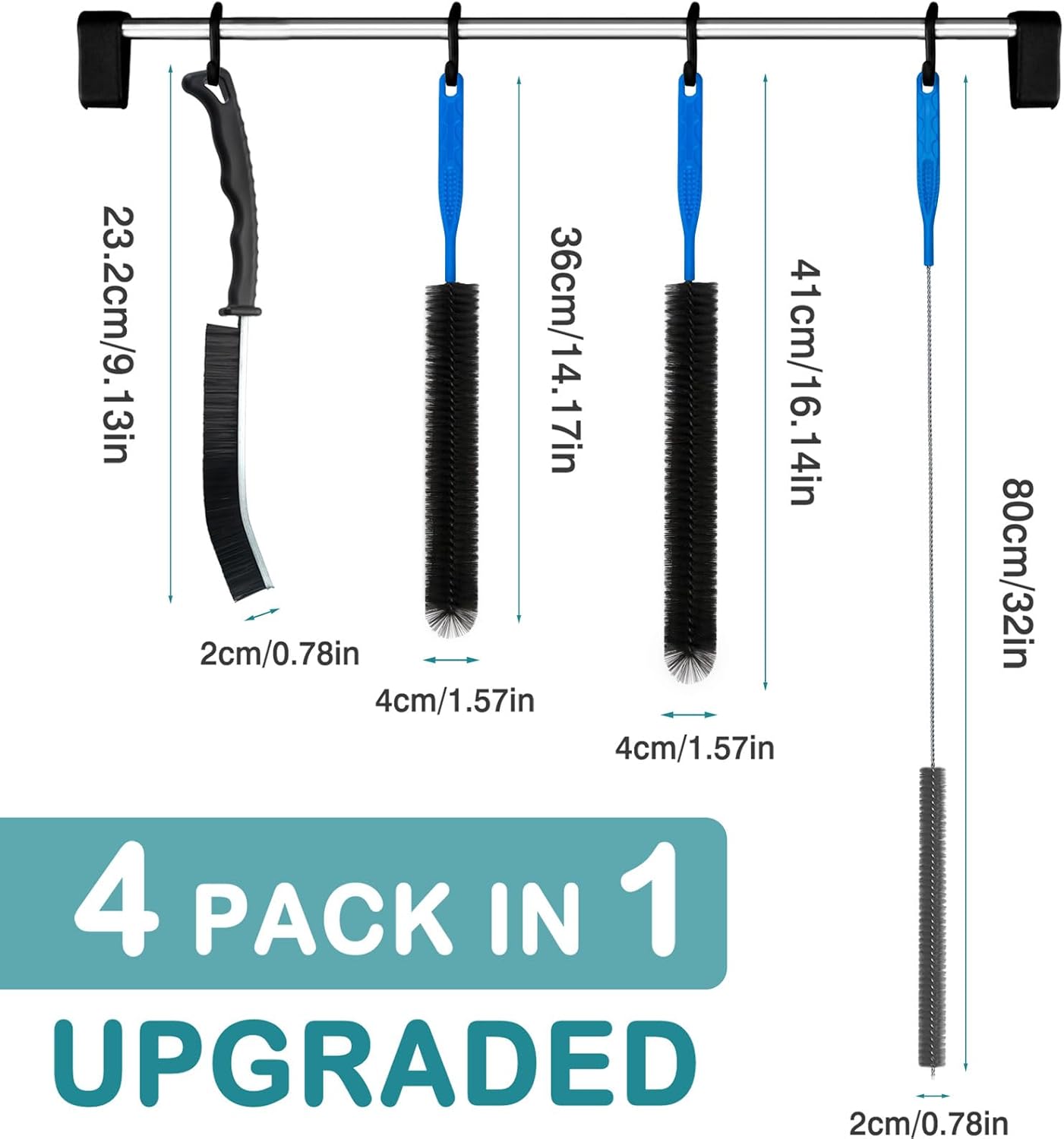 Dryer Cleaning Brush Vent Cleaner, Refrigerator Coil Cleaning Brush Clothes Trap Duct Remover, Crevice, Home Washer Cleaning Tool Set