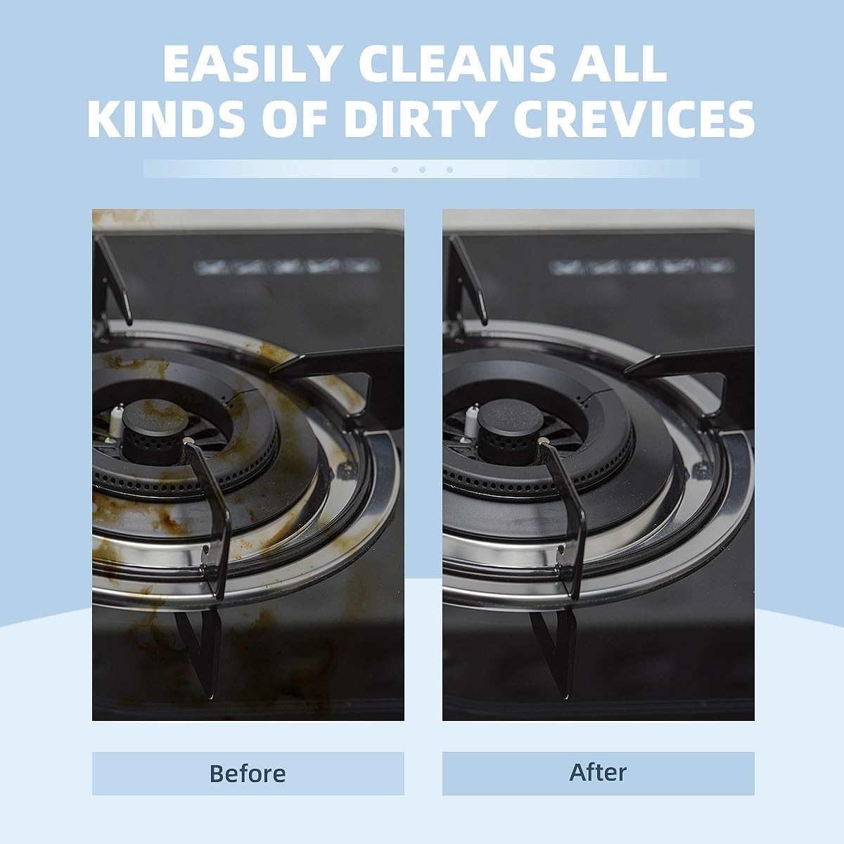 Hard Bristle Crevice Cleaning Brush-Thin Gap Scrub Brush, Small Cleaning Brush, Grout Brush, Kitchen Brush, Cleaning Tools for Toilet, Bathroom, Sink, Home, Household, Window (6, Orange)