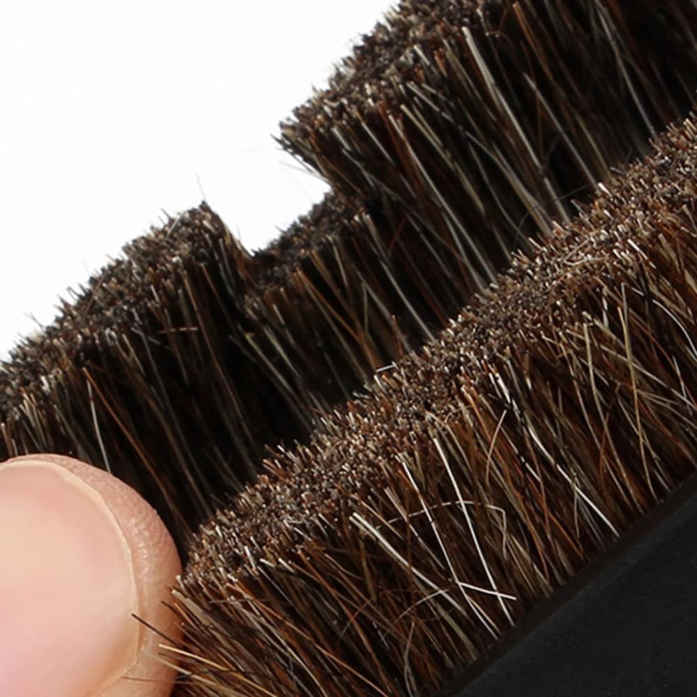 GIB Hardwood Floor Brush 32mm 1 1/4 inch 360 Degrees Swivel Head 12in Wide Multi Surface Vacuum Attachment