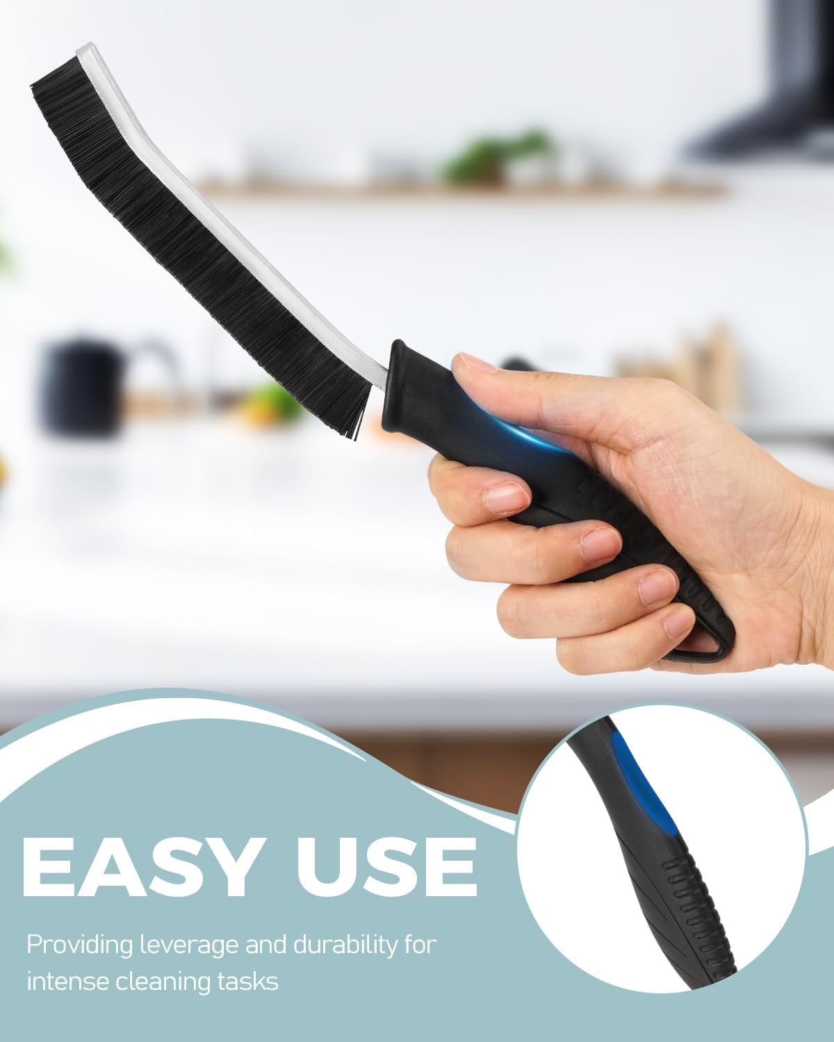 SXhyf Cleaning Brush - Hard Bristle Crevice Cleaning Brush, Multifunctional Gap Scrub Brush, Kitchen Essentials, Bathroom Cleaner Tools for Household Use, Home, Window, Toilet, Stove