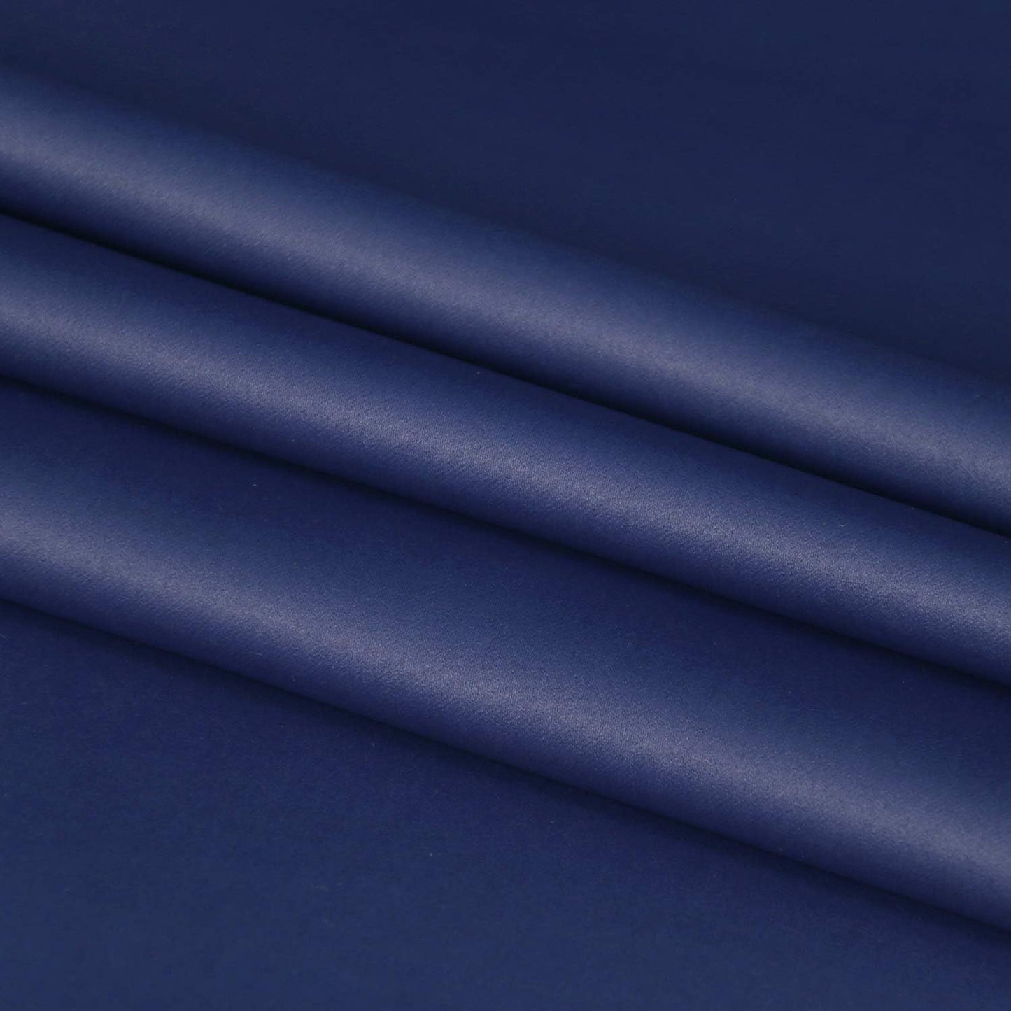 DWCN French Door Curtains – Rod Pocket Thermal Blackout Curtain for Doors with Glass Window, Kitchen and Patio Doors for Privacy, 25 X 40 Inch Length, 1 Curtain Panel with Tieback, Navy Blue