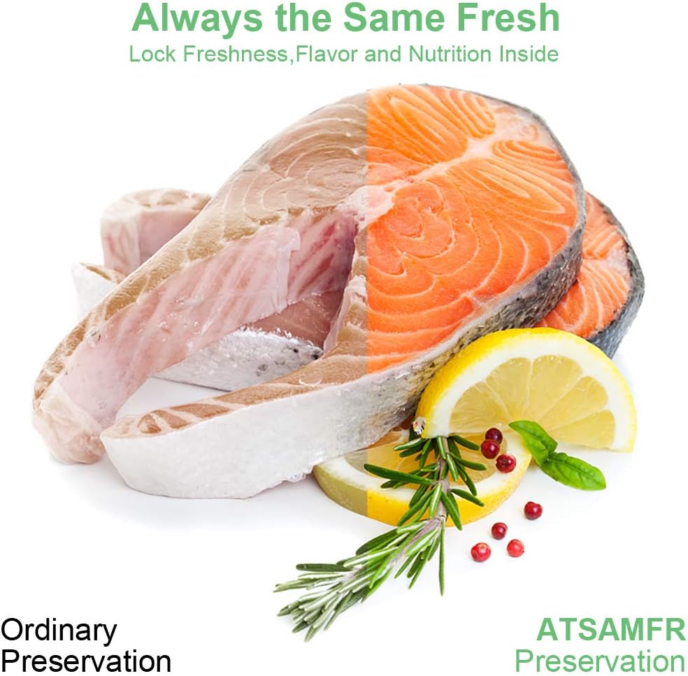 11x50 Rolls 2 Pack Vacuum Sealer Bags Rolls with BPA Free,Heavy Duty,Great for Vac Storage or Sous Vide Cooking