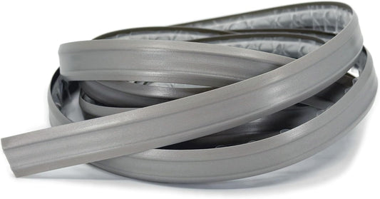 InstaTrim The Original Flexible Trim - 10ft Grey 1/2" Adhesive Trim with Many Uses Including Bathtubs, Sinks, Counters, Tile, Floors - Made in USA