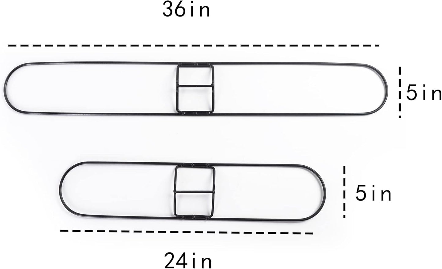 Matthew Cleaning Universal Commercial Clip-on Wire Industries Dust Mop Frame, 36 inch ( Pack of 3) Sold Seperately,Perfect for Floor Cleaning Home/Office/Lobby/Bathroom/Kitchen/Janitor
