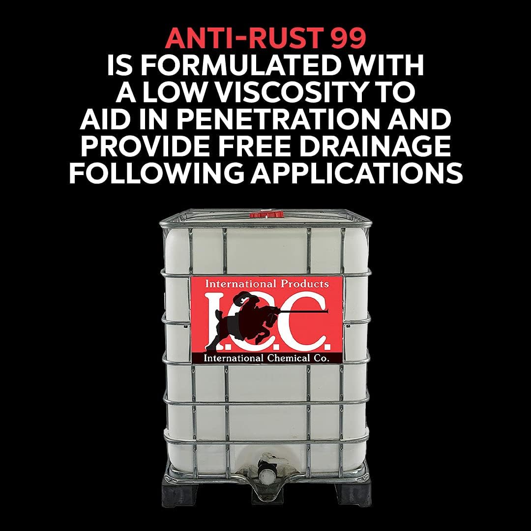 Anti-Rust 99 High-Performance Evaporative Solvent Rust and Corrosion Preventative; MIL C 16173 D Grade 3; 275 Gallons