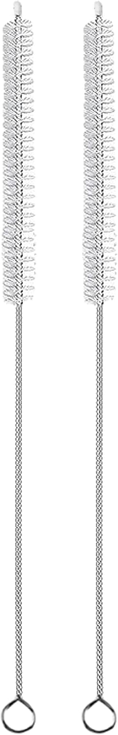 Straw Cleaner Brush Extend 10inch, Straw Brush Cleaner with Nylon Bristles, Reusable Straw Cleaner for Glass Straw/Water Bottles and Pipes.