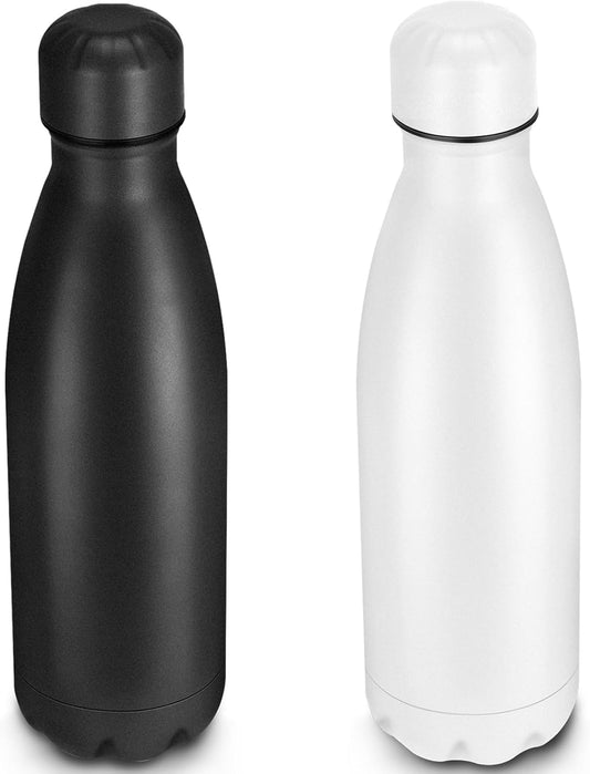 25oz Cola-Bottle Shaped Stainless Steel Leak-proof Water Bottle,Double Wall Vacuum Insulated Metal,Travel Mug For Sports Indoors & Outdoors,BPA-Free Kids Flasks,Assorted(2 Pack)