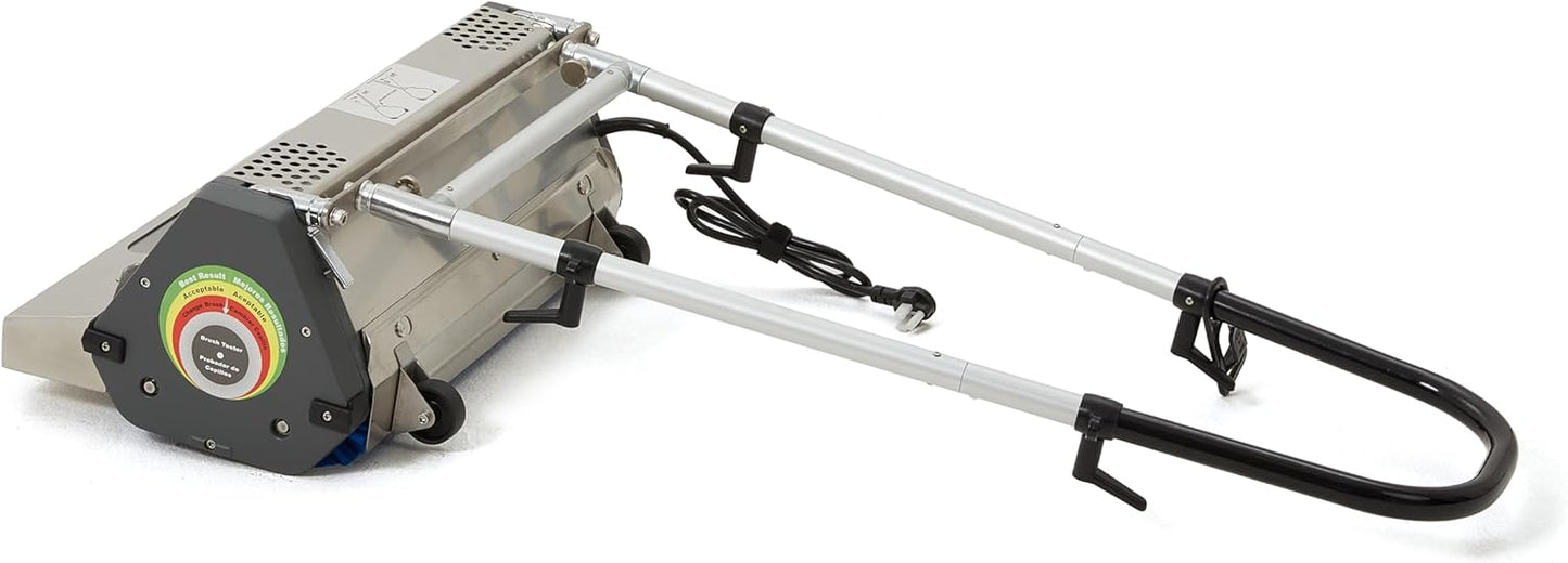 22" Counter-Rotating Brush (CRB) Commercial Carpet & Hard Floor Cleaning Machine – 450 RPM, Quiet 53 dBA, Durable 60 lb Wide-Area Scrubber – Ideal for Banquet Halls, Event Centers & Large Facilities