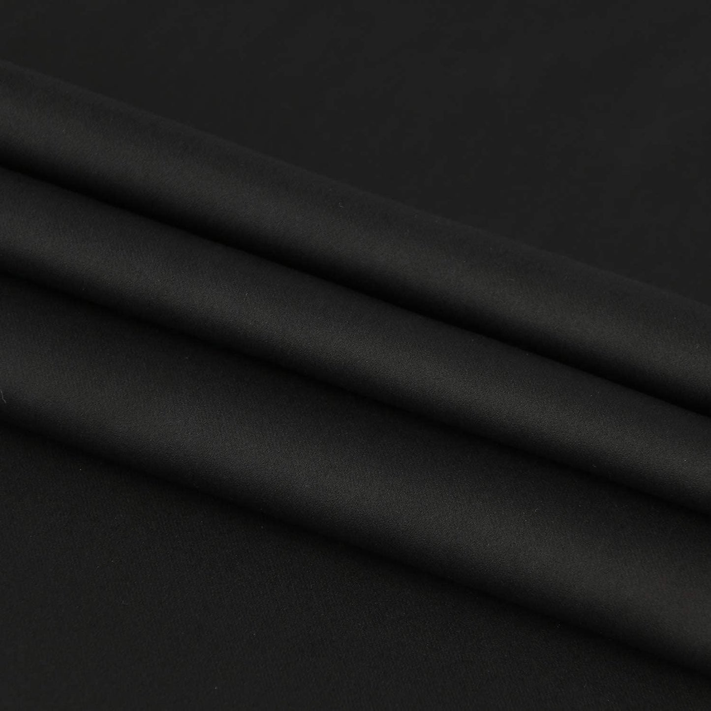 DWCN French Door Curtains – Rod Pocket Thermal Blackout Curtain for Window/Patio Doors/Doorways/Classroom/Kitchen for Privacy, 12W by 72L Inches, 1 Panel with Tieback, Black