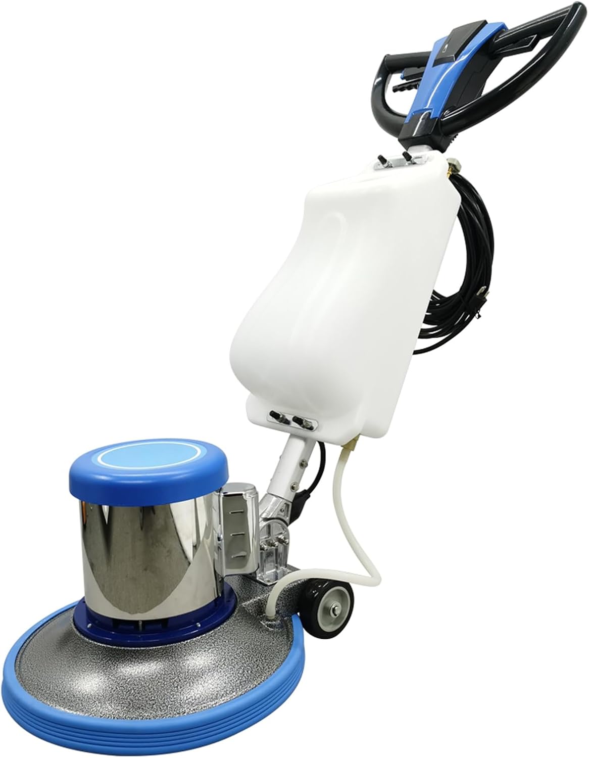 Floor Scrubber Buffer Polisher Commercial Floor Scrubber Machine 17" Tile Floor Cleaning and Polishing Machine 110V 1100W