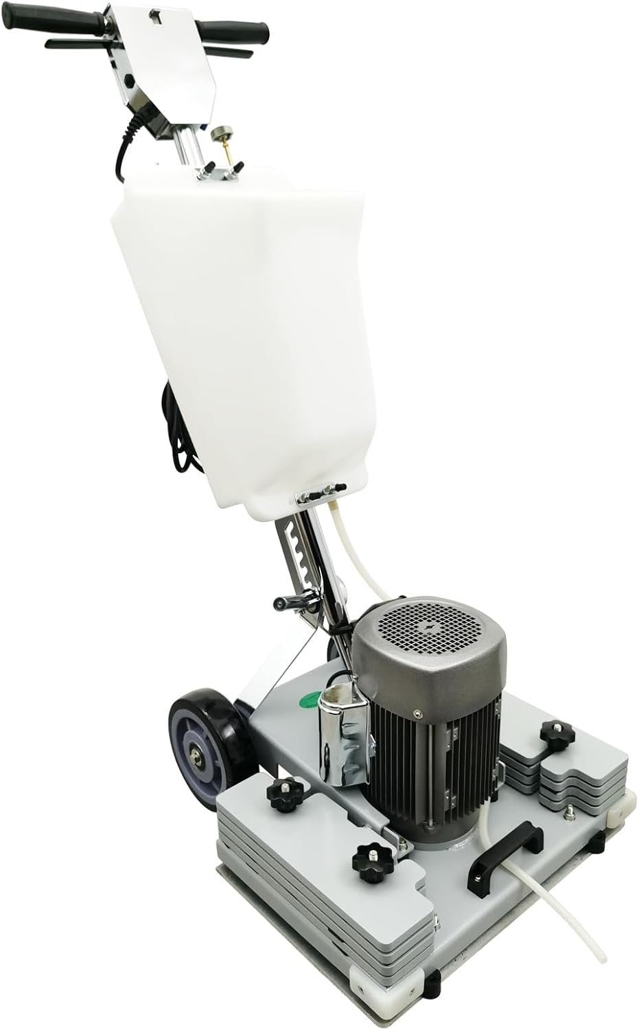 Floor Grinding Machine & Polisher - 3.43Gal Scrubber, 2834RPM, Commercial & Industrial Square Chassis, Multi-functional, 110V