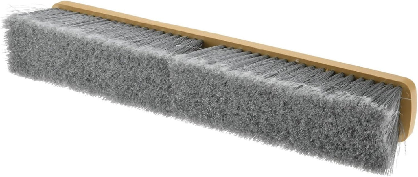 PRO SOURCE Fine-Sweep Push Broom Head with Bolt-On Connection: 18 inch Wide