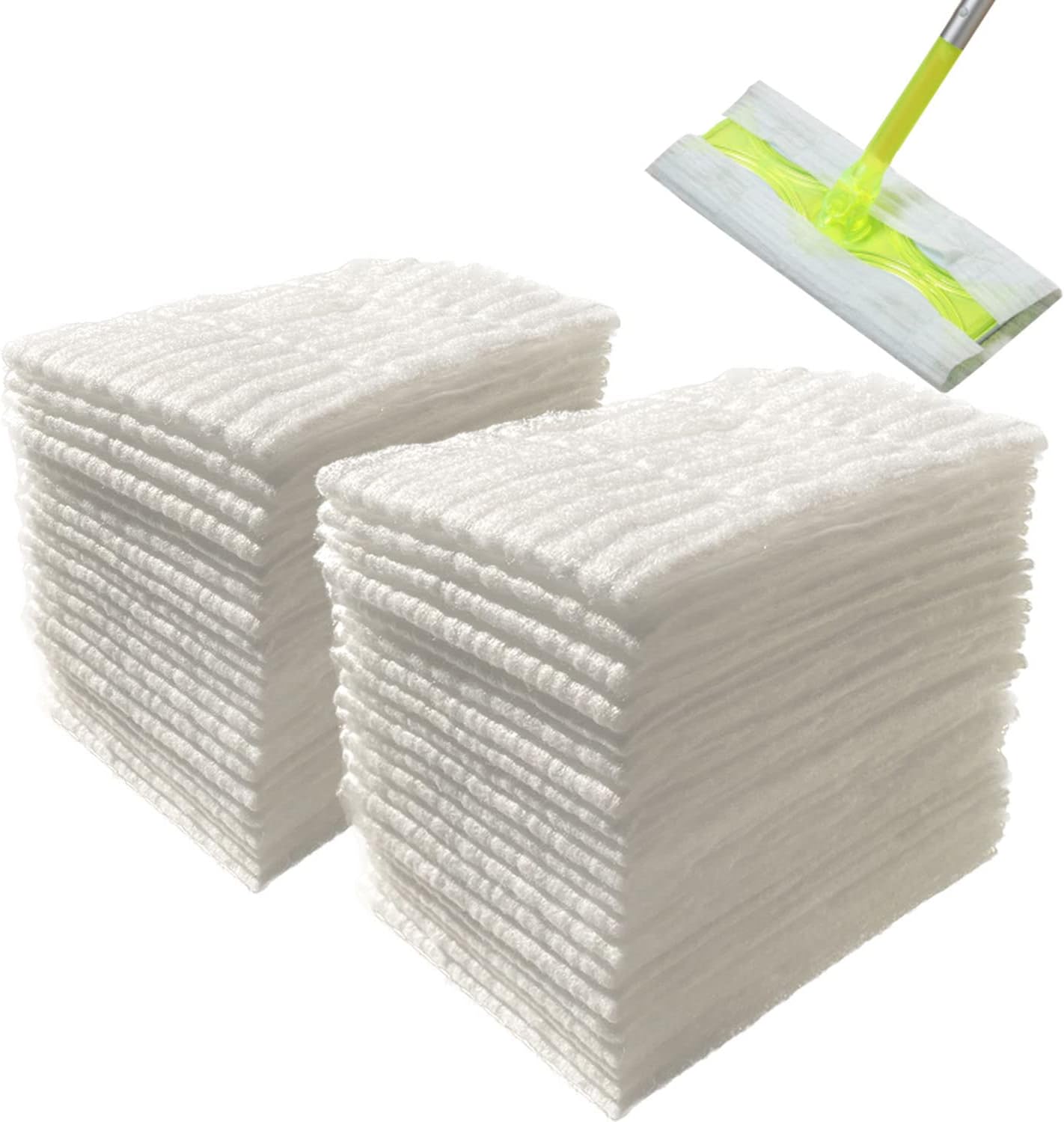 JEBBLAS Disposable Mop Cloth Dry Sweeping Pad for Floor Mop Sweeping Cloths Multi Surface Refills, 180 Count