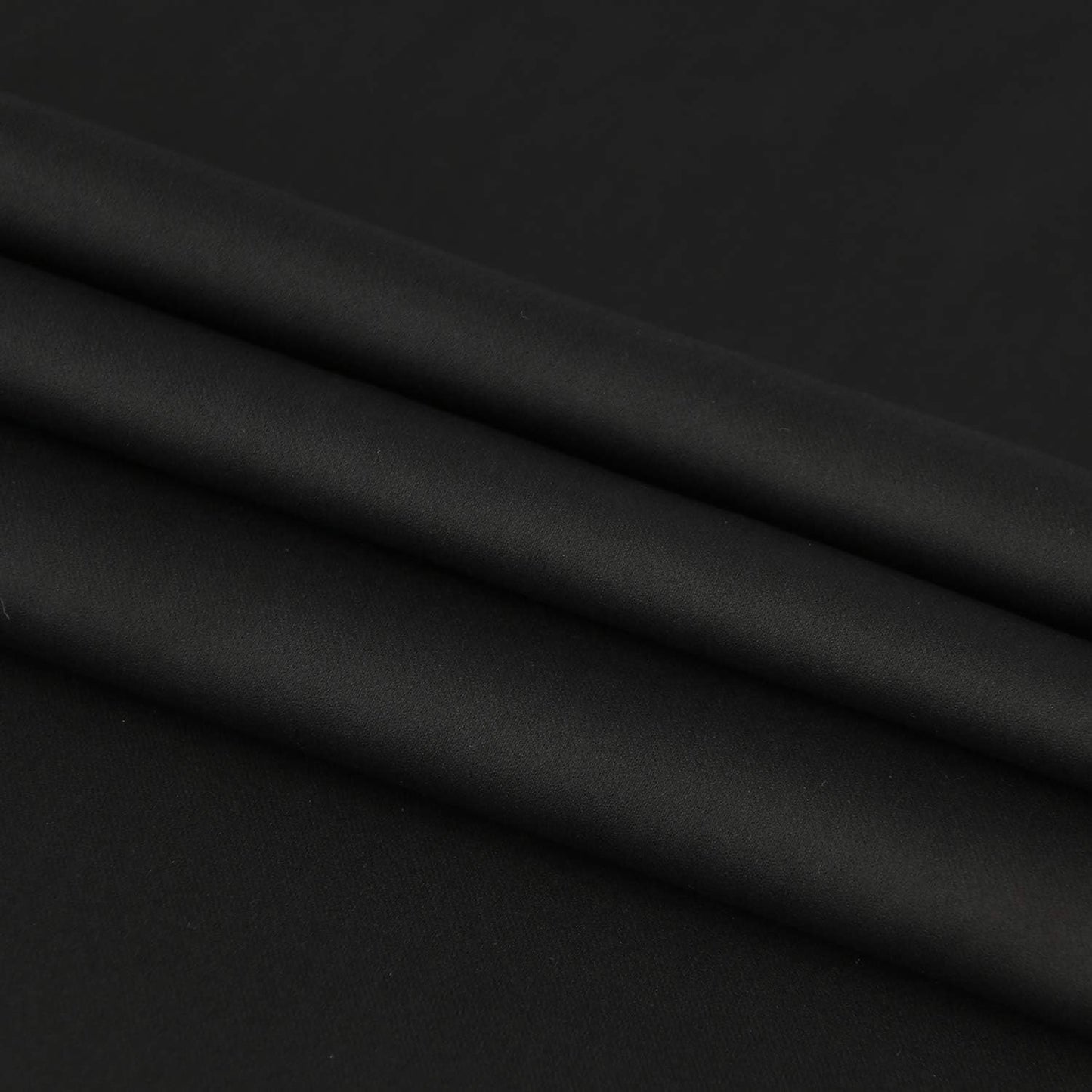 DWCN French Door Curtains – Rod Pocket Thermal Blackout Curtain for Doors with Glass Window, Kitchen and Patio Doors for Privacy, 54 X 72 Inches Long, 1 Curtain Panel with Tieback, Black