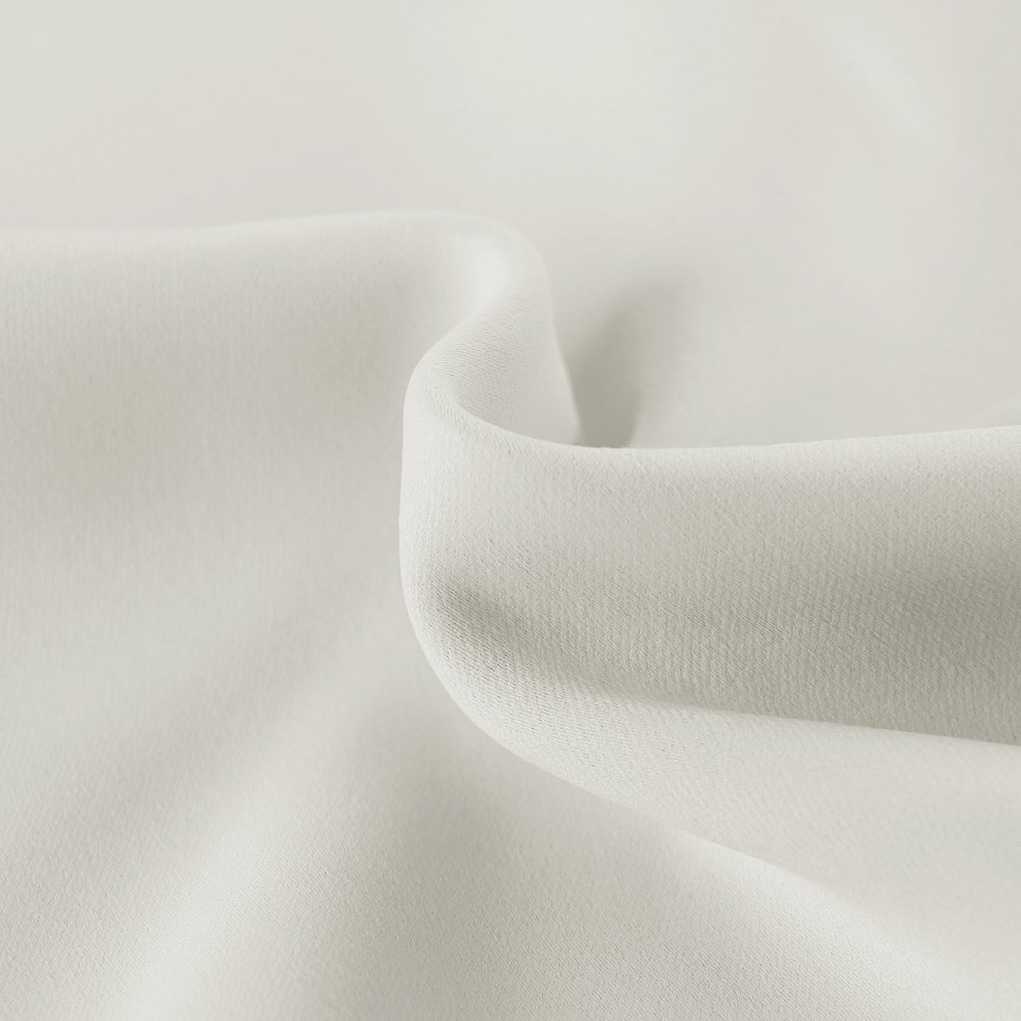 DWCN French Door Curtains – Rod Pocket Thermal Curtain for Doors with Glass Window, Kitchen and Patio Doors for Privacy, 36 X 72 Inches Long, 1 Curtain Panel with Tieback,Ivory