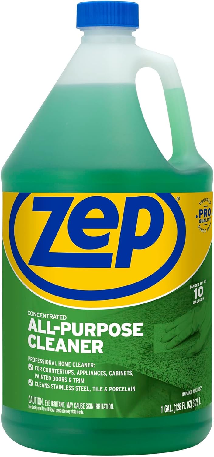 Zep All-Purpose Cleaner and Degreaser - 1 Gallon (1 Unit) ZU0567128 - Heavy Duty Industrial Cleaner for Business and Household Used in Kitchen, Countertops, Appliances, Walls and Floor Surfaces